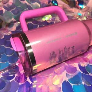 🦄🌸Stanley x STARBUCKS 40oz WINTER PINK 2024 tumbler